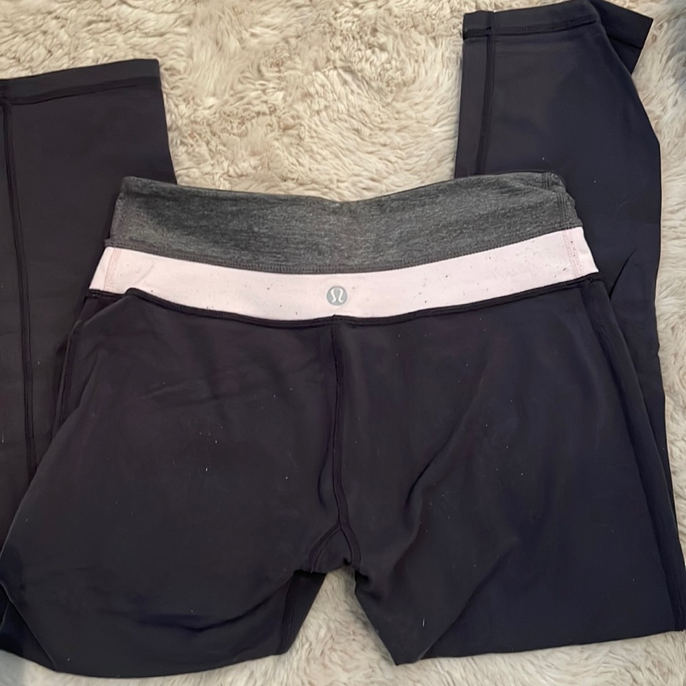 Lululemon wunder under leggings. Grey size 4